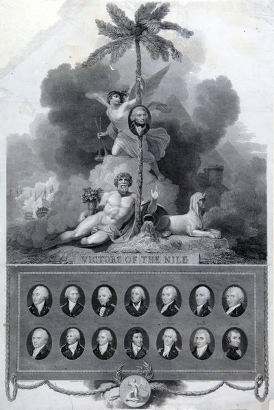 Overwinnaars van de Nijl, 1803 door William I Bromley